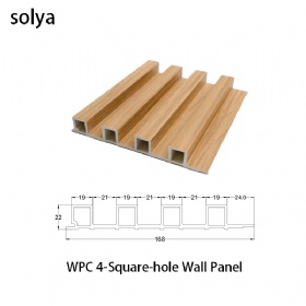 interior wpc slat wall panel